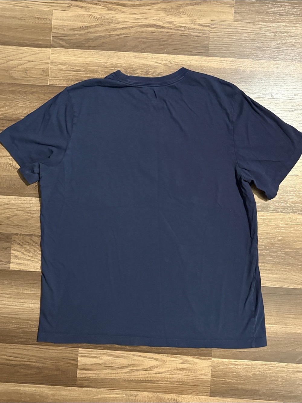 Nike Men's Navy Short-Sleeve Logo Tee - Picture 5 of 6